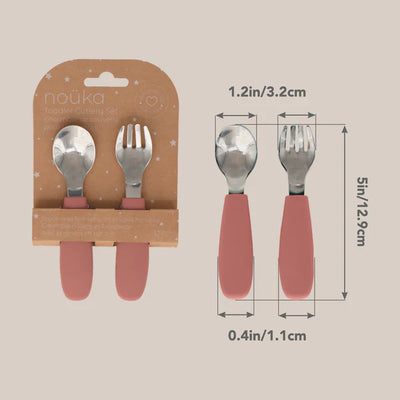 Toddler Cutlery Set | Leaf