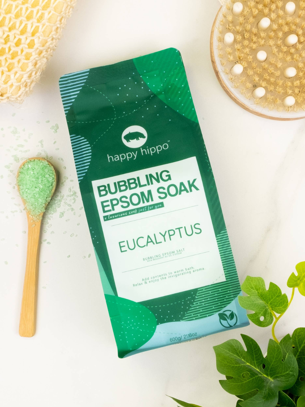 Eucalyptus Cold Buster Bubbling Epsom Salt | 600g