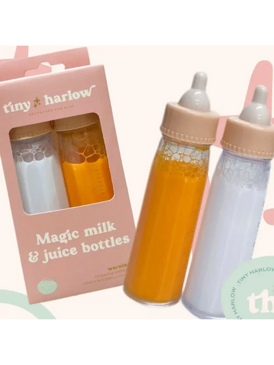 Bottled Milk and Juice Set