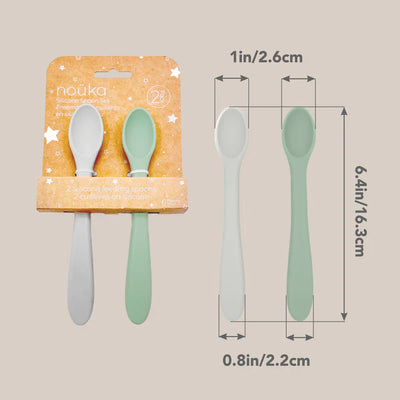 Feeding Spoon Set | Leaf/Light Storm